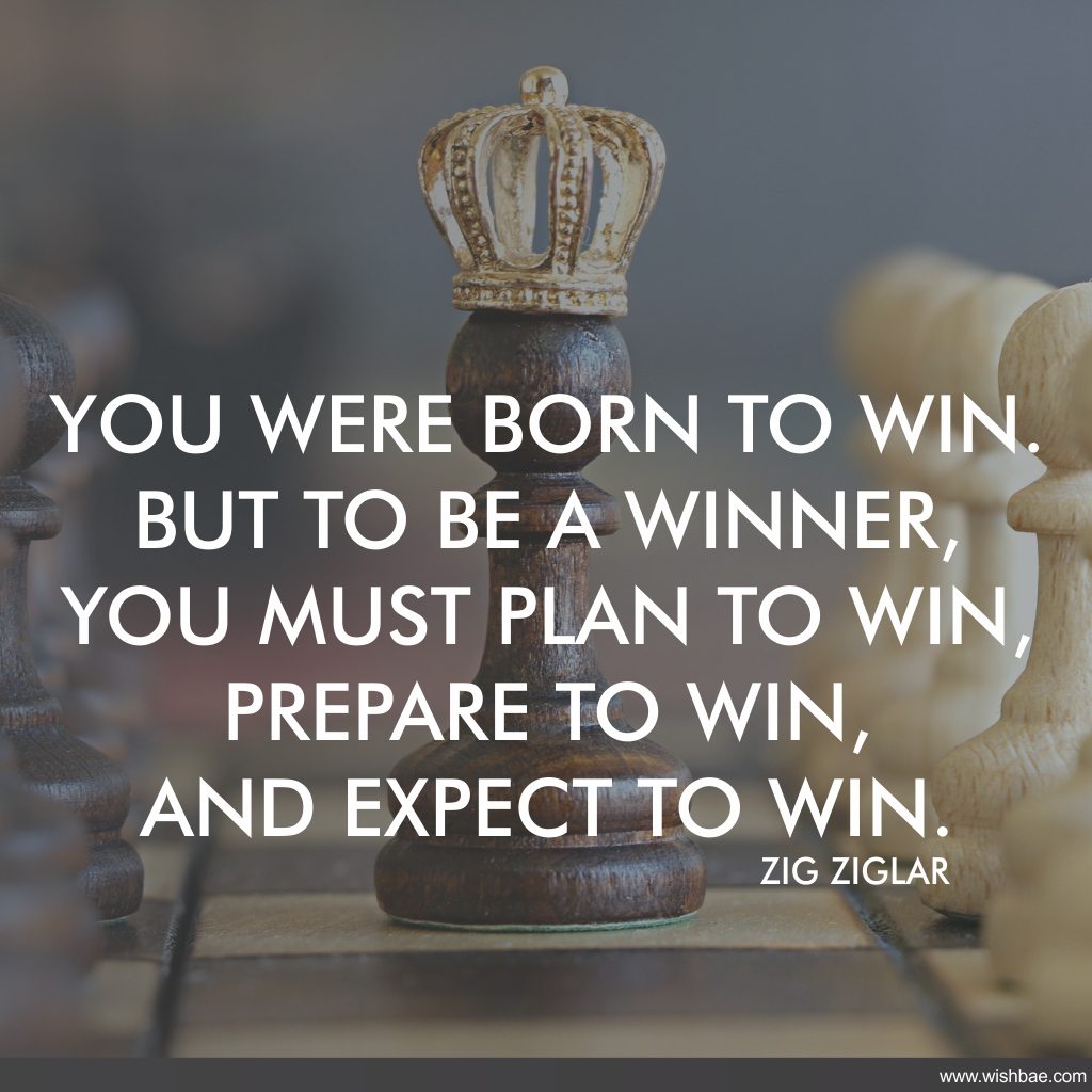 you were born to win
