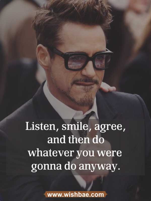 funny motivational quote robert downey