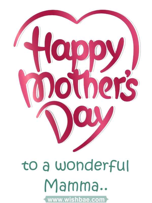 happy mother's day wish