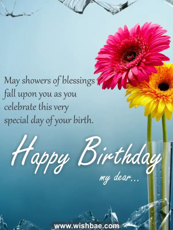 birthday blessings for a friend