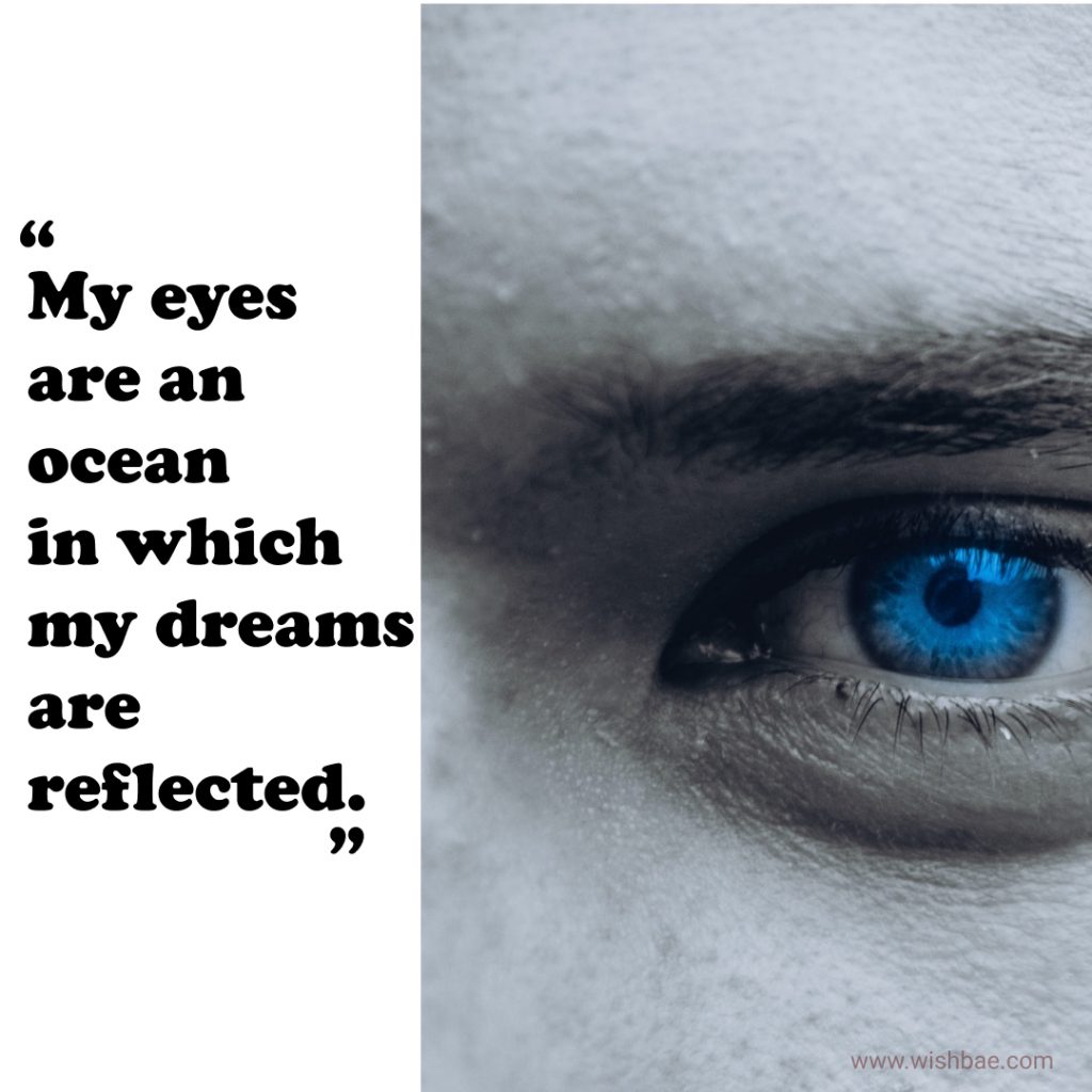 Mysterious eyes quotes