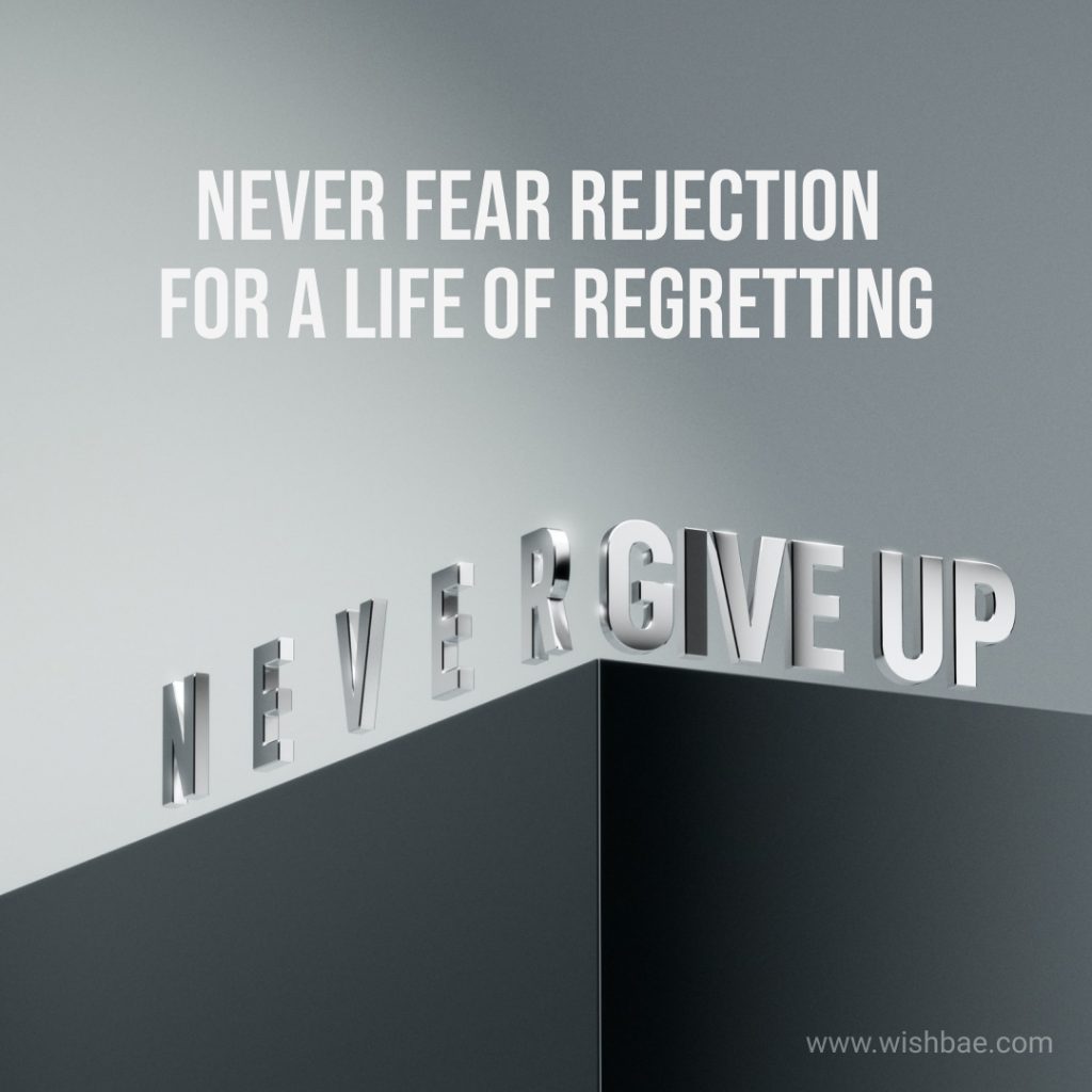 Overcoming rejection quotes