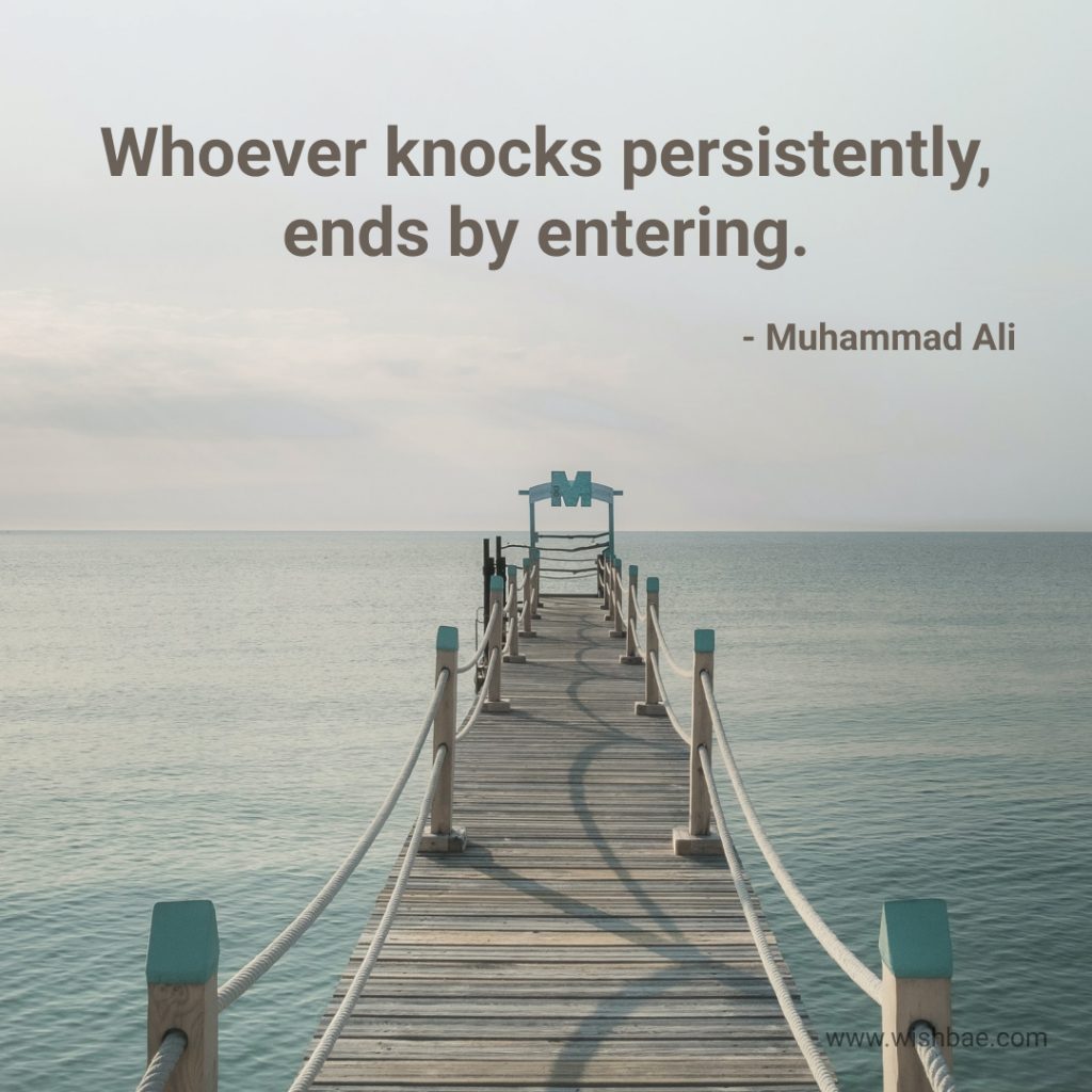 Persistence Inspirational Quotes