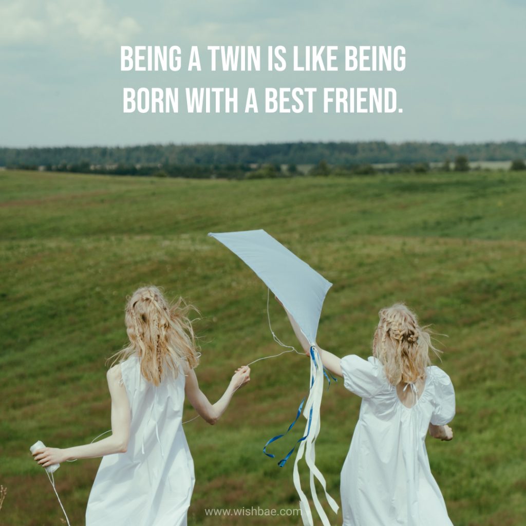 Quotes for twin sister