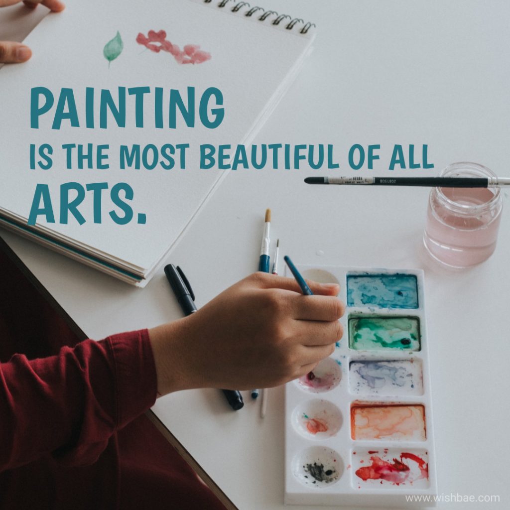 Quotes on painting hobby