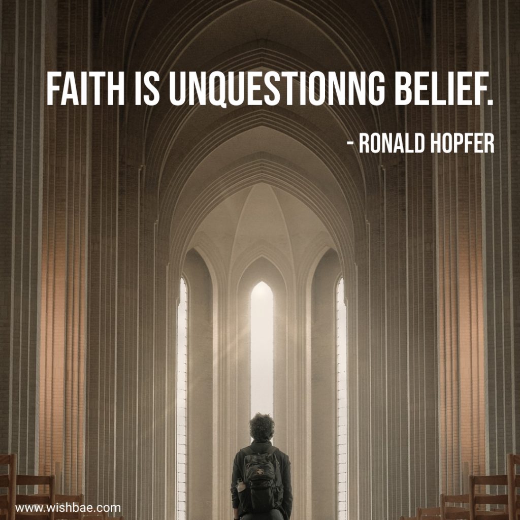 Short quotes on faith