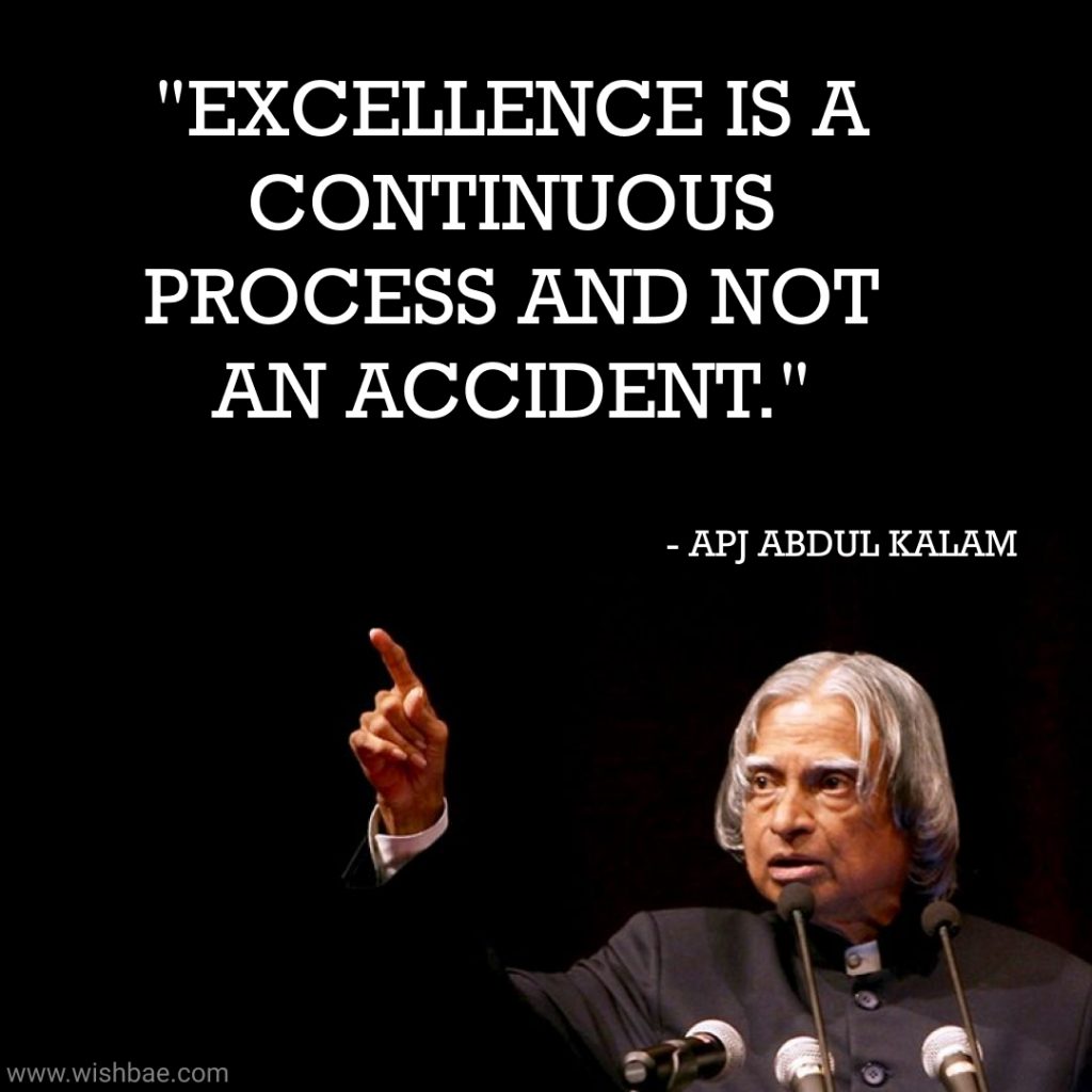 APJ Abdul Kalam inspiration quotes