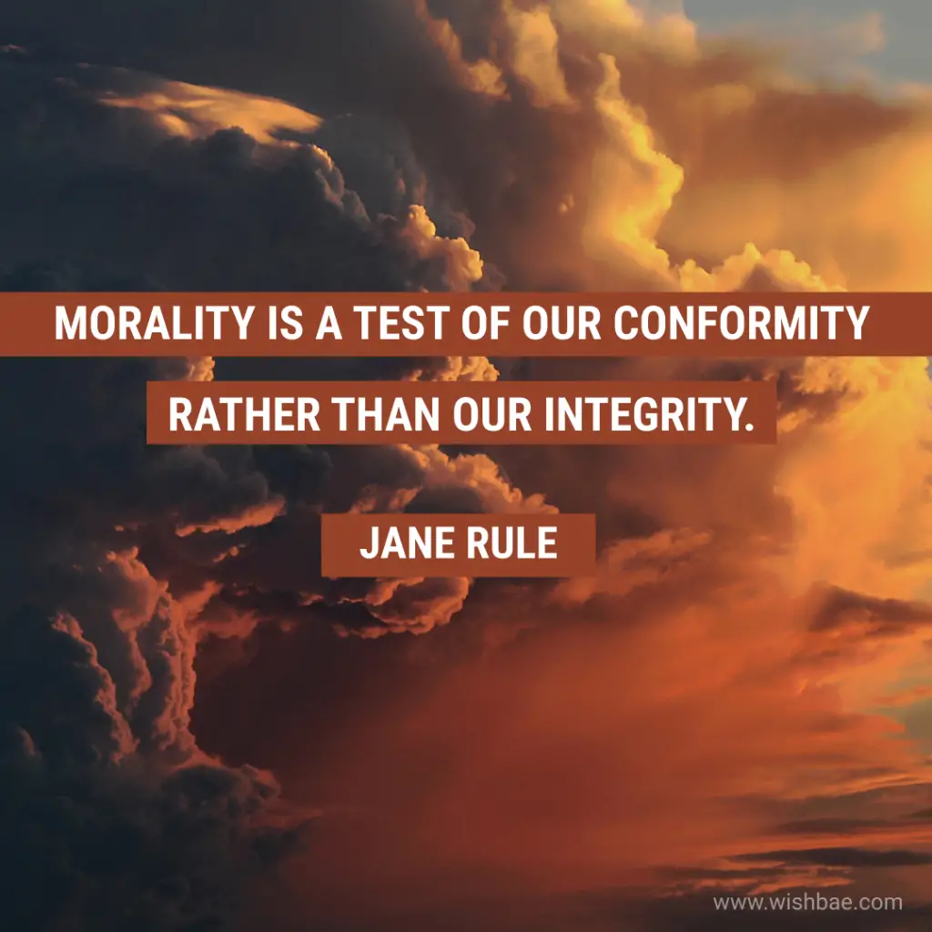 Quotes about morality and ethics