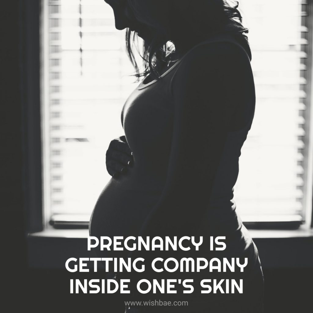 Quotes about pregnancy journey