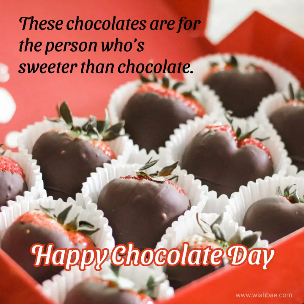 chocolate day wishes greetings