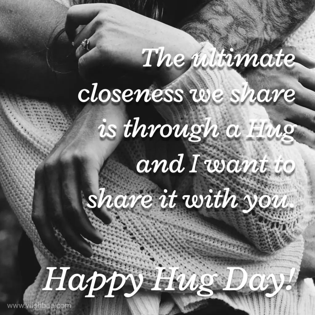 hug day wishes images 