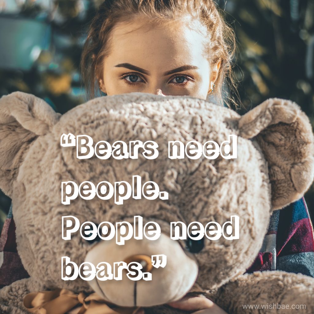 teddy bear quotes 2023