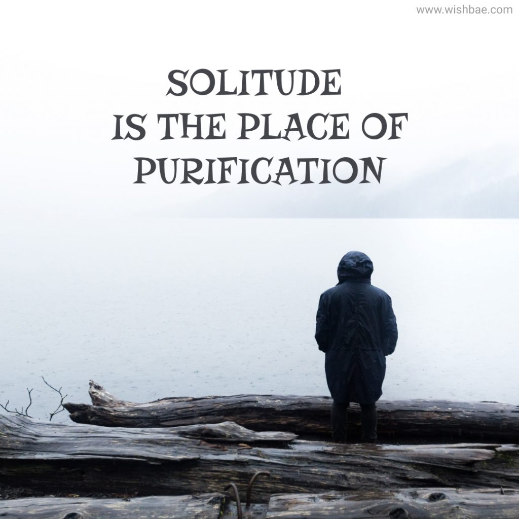 Peace in solitude quotes