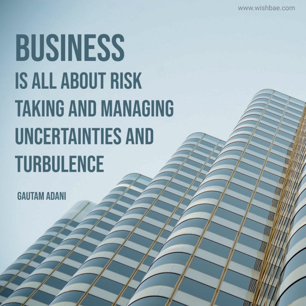 gautam adani business quotes