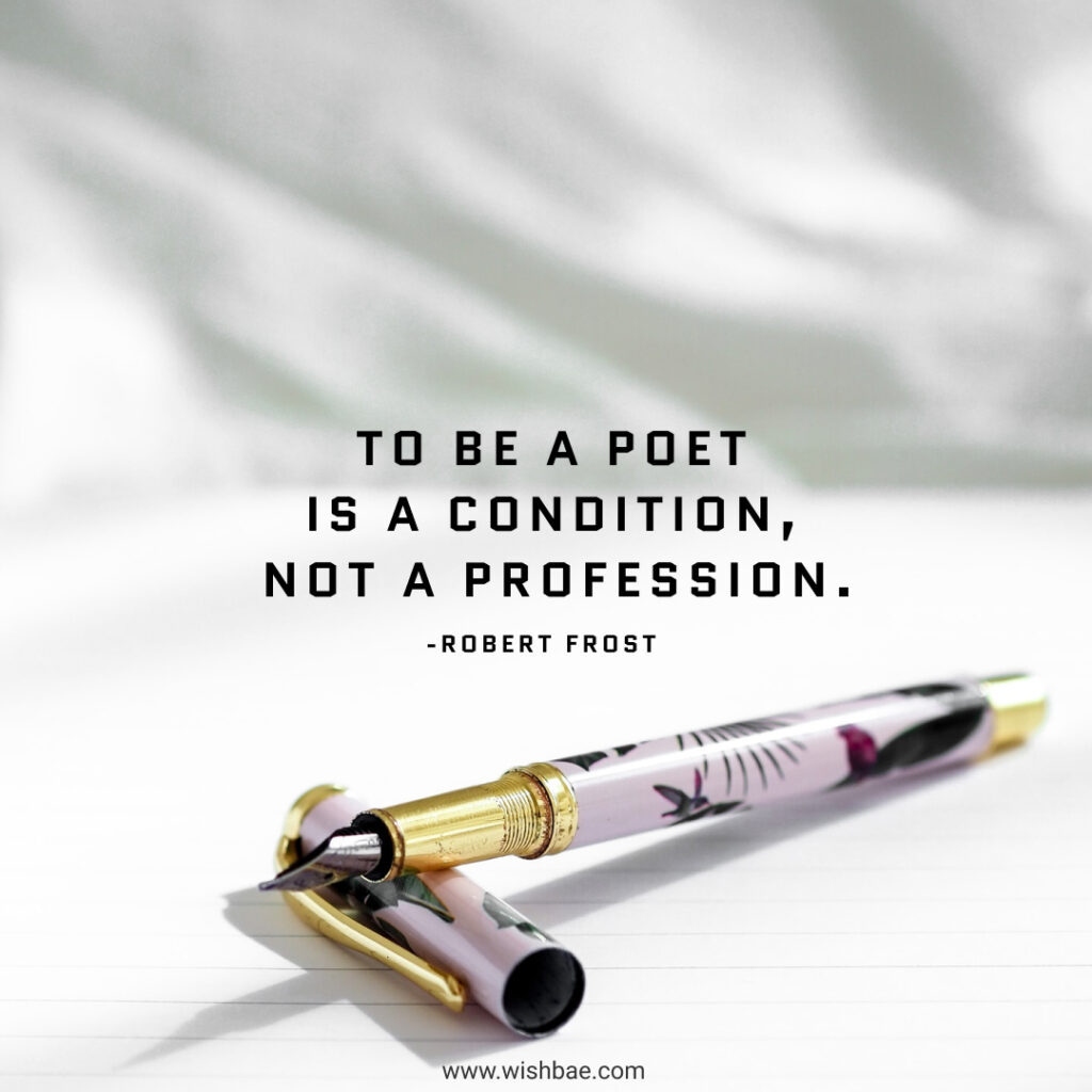 robert frost quotes on poetry