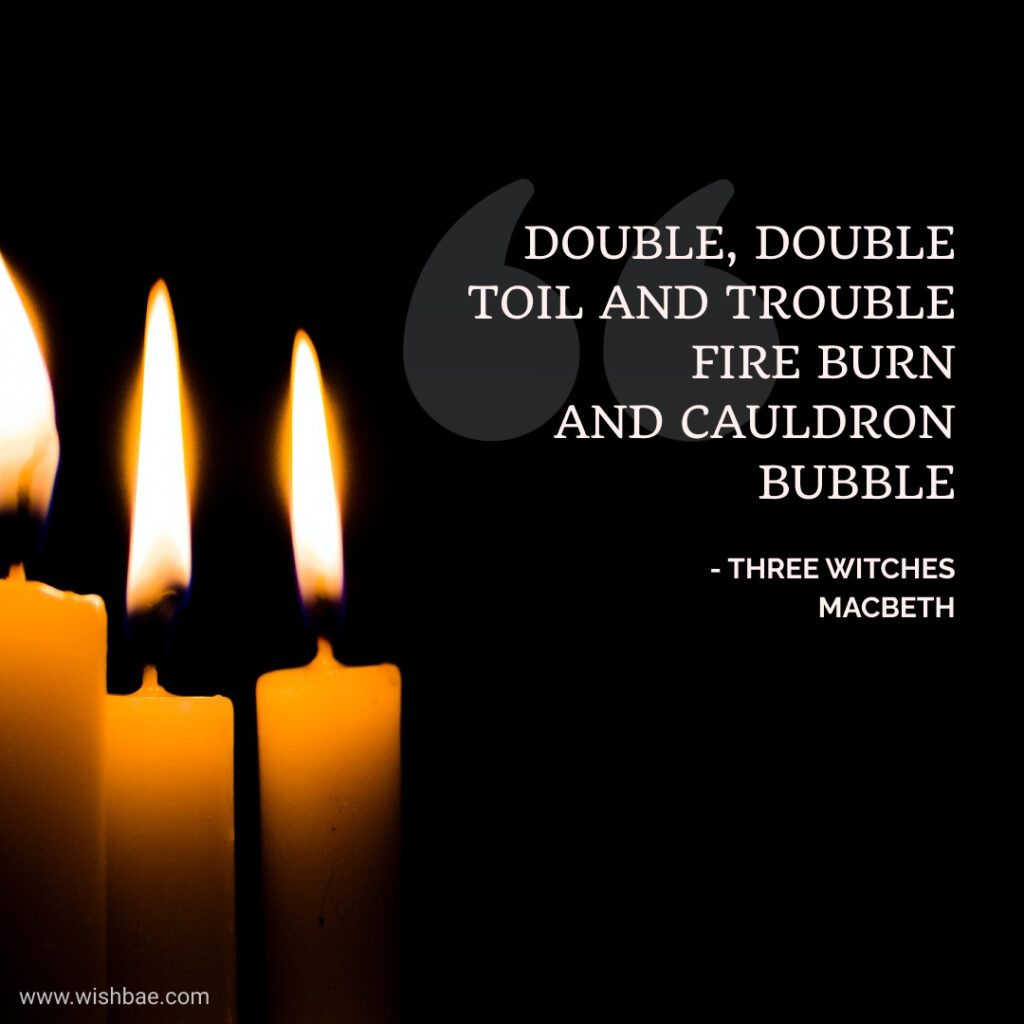 three witches macbeth quotes