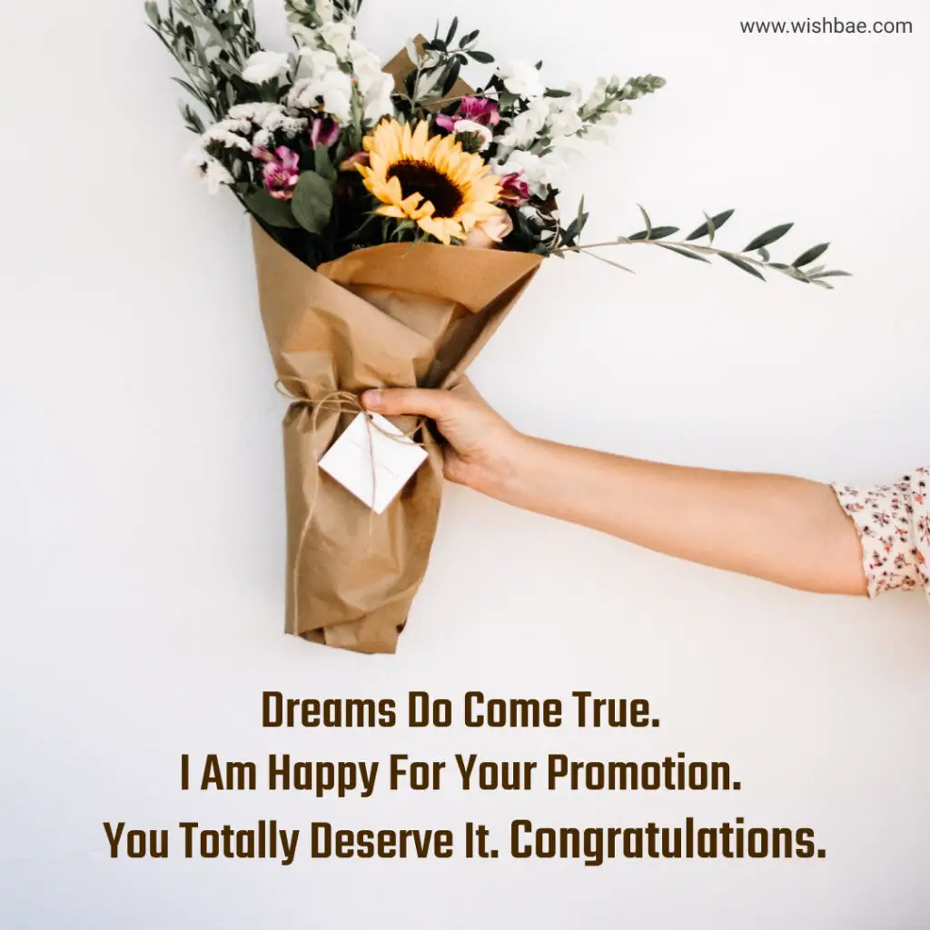 promotion quotes of congratulations