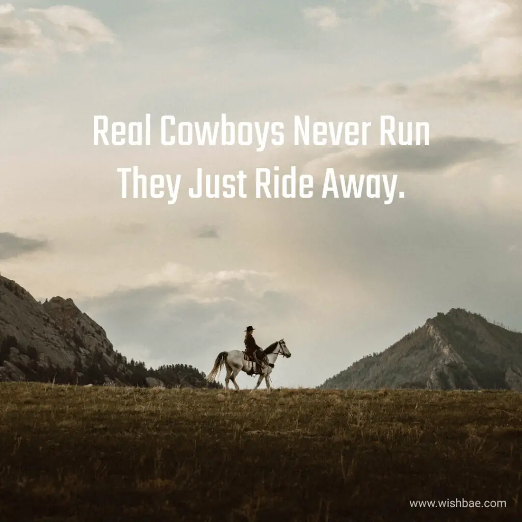 cowboy western captions for instagram