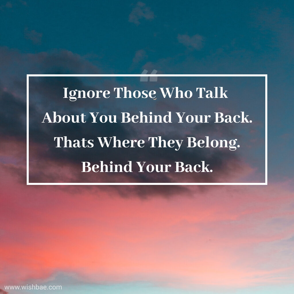 Fake friends who talk behind your back quotes