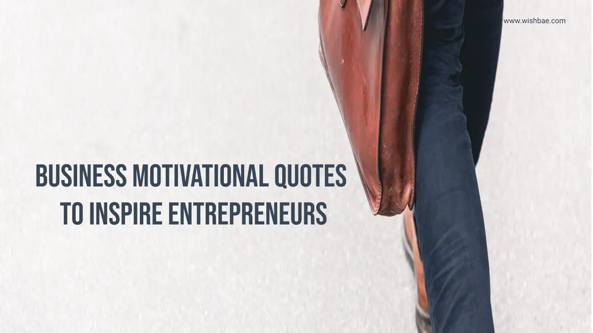 Business Motivational Quotes