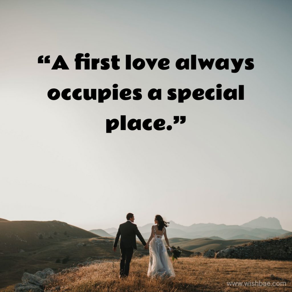 First love quotes short