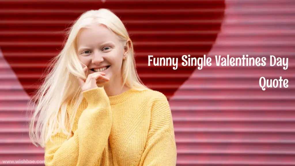 Funny Single Valentines Day Quote