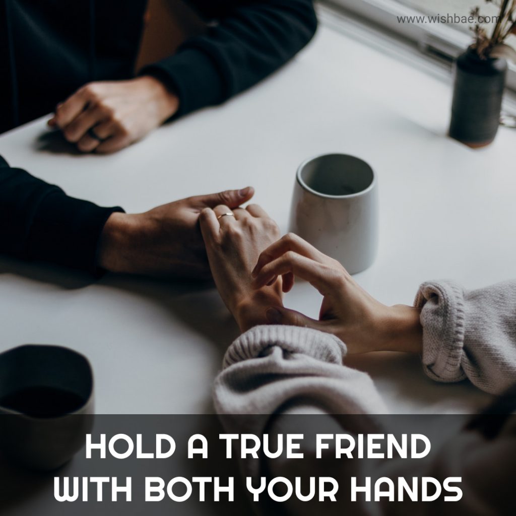 Holding hands Quotes For Friends