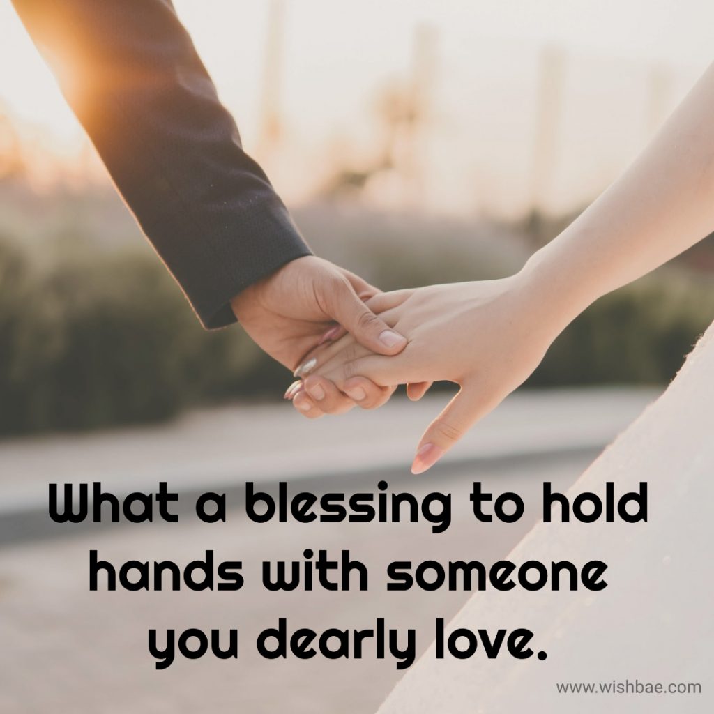 Holding hands Quotes Images