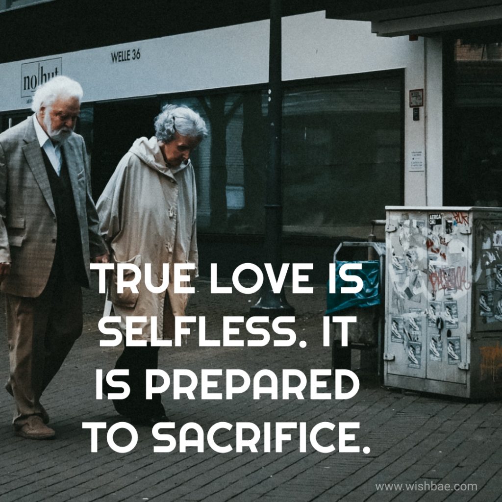 Sacrifice quotes love