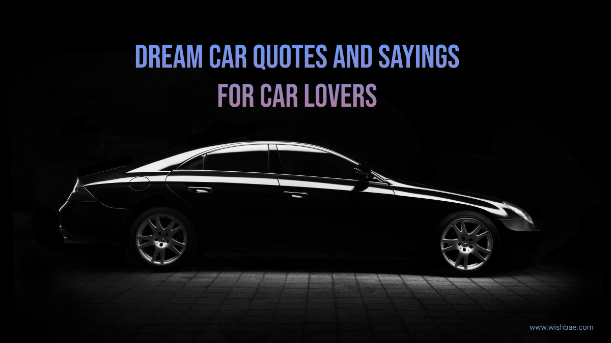 60+ Dream Car Quotes and Sayings for Car Lovers 2023