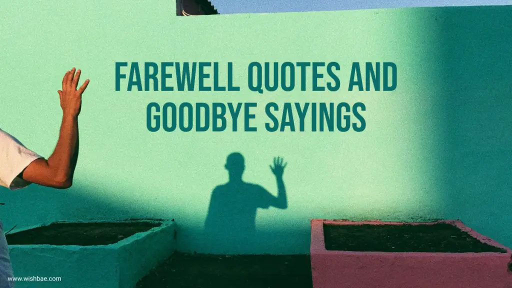 farewell quotes