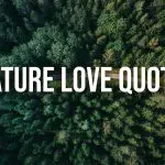 nature love quotes
