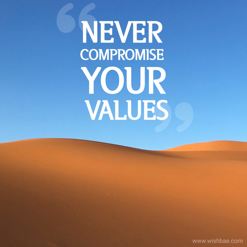 Moral values quotes