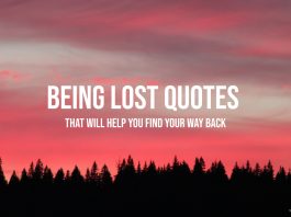being lost quotes