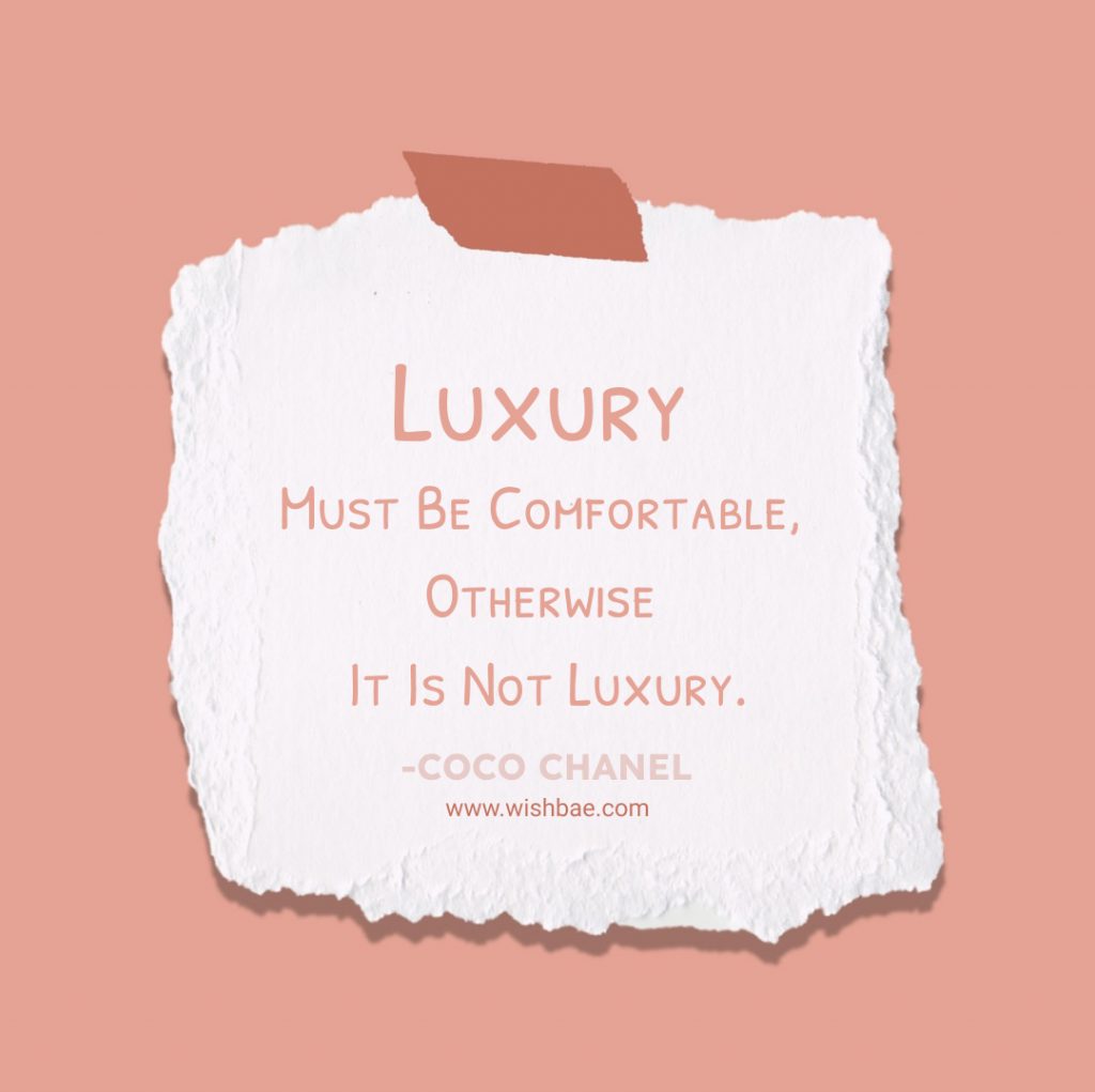 coco chanel quotes luxury