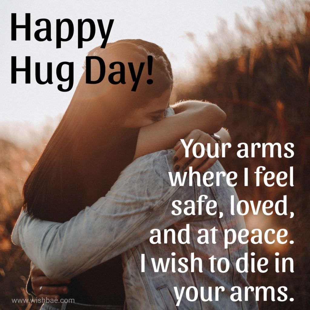 happy hug day wishes messages