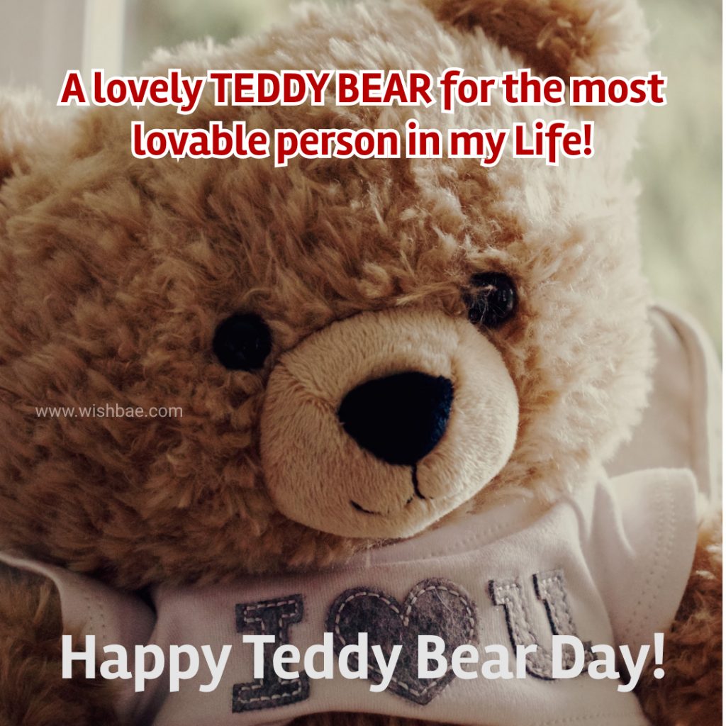 happy teddy bear day