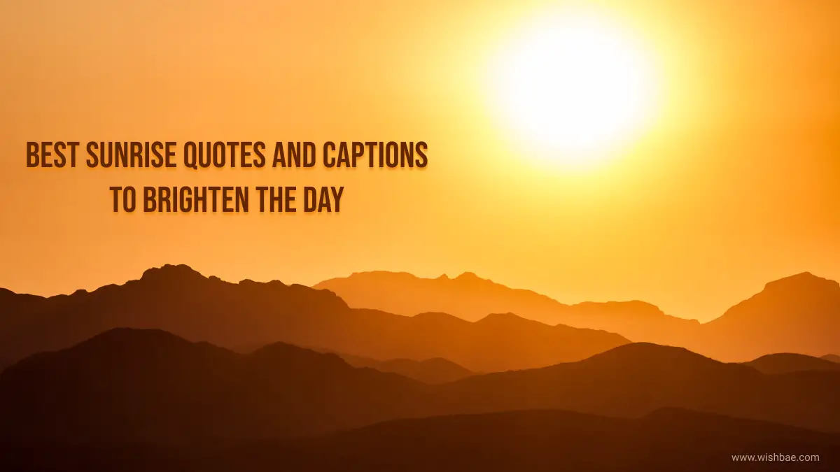 sunrise quotes