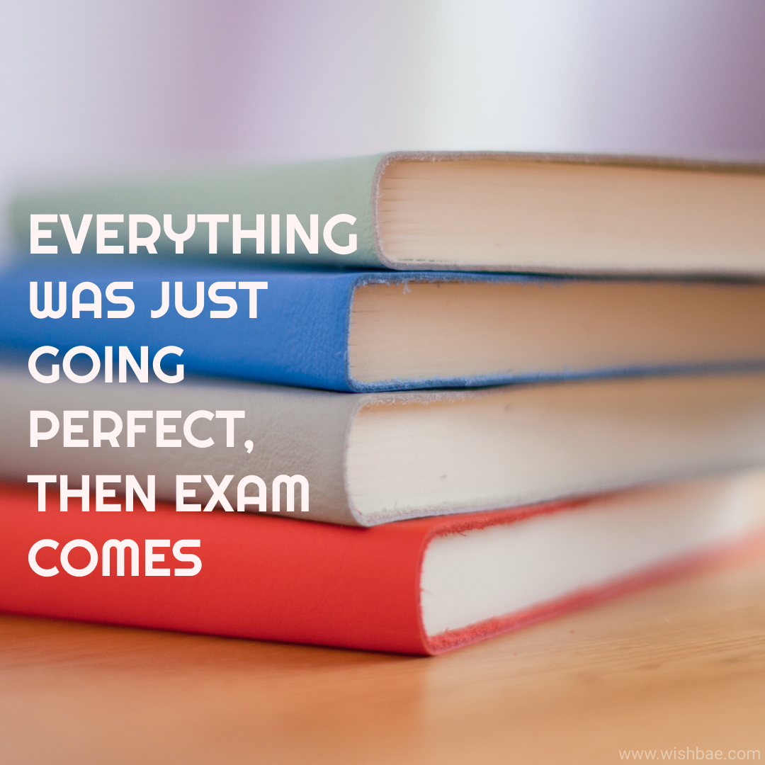 Inspirational & Funny Exam Quotes and Captions for Students 2022