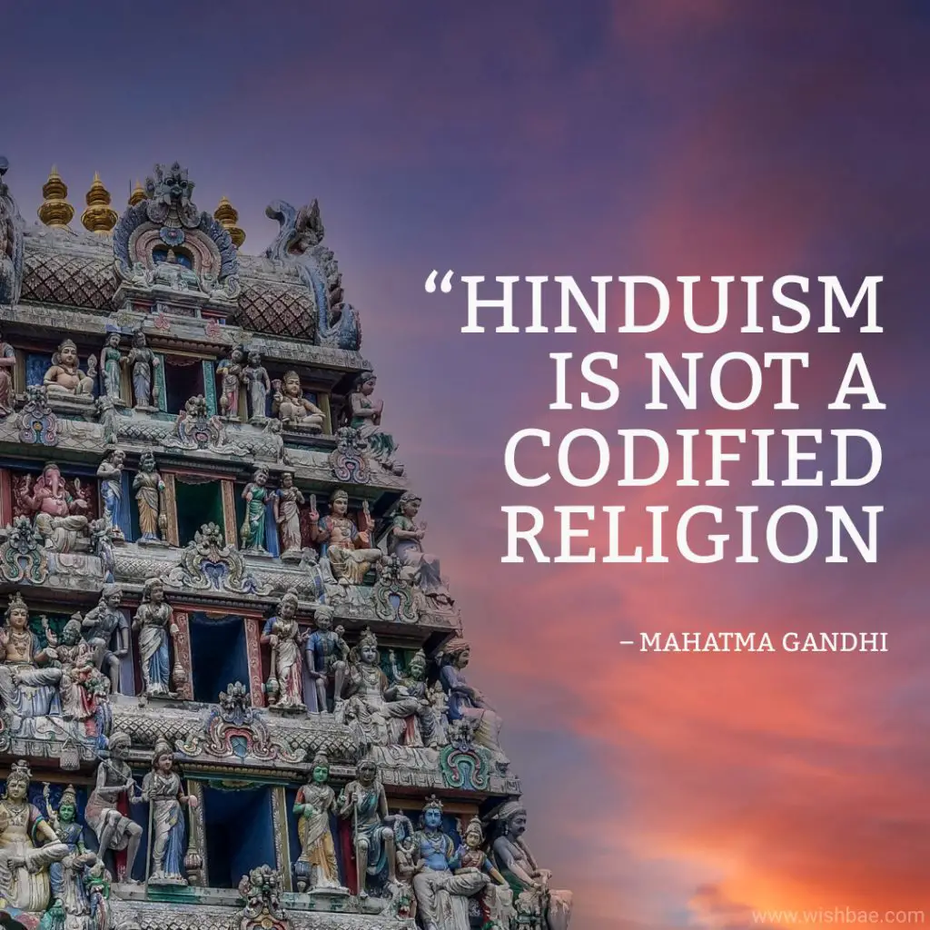 hinduism quotes mahatama gandhi