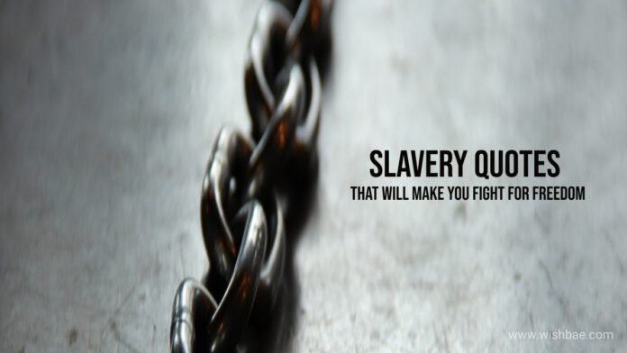 slavery quotes