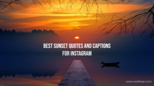 sunset quotes for instagram
