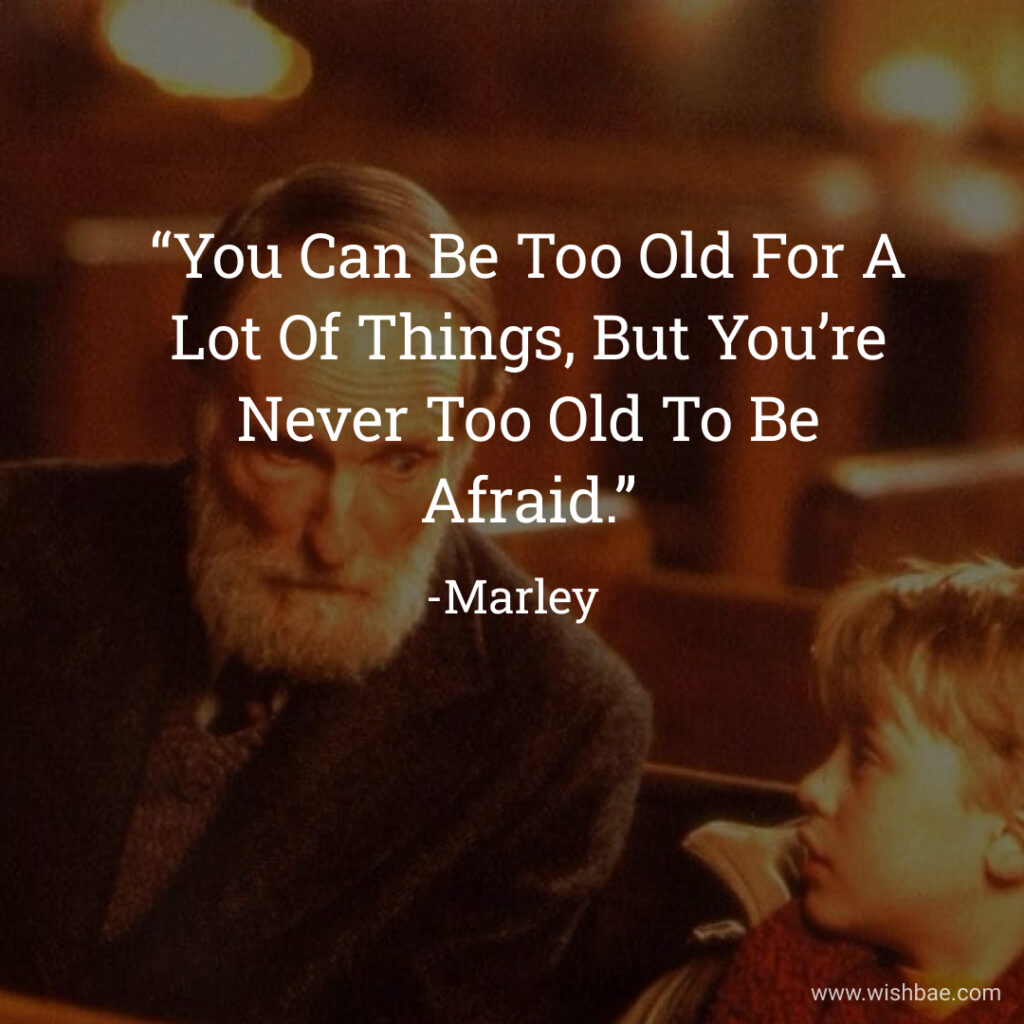 old man marley home alone quotes