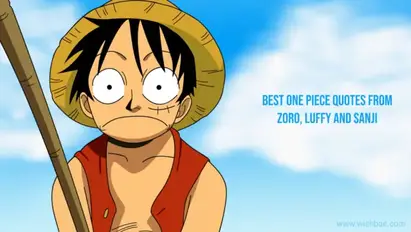 Best One Piece Quotes from Zoro, Luffy and Sanji - WishBae