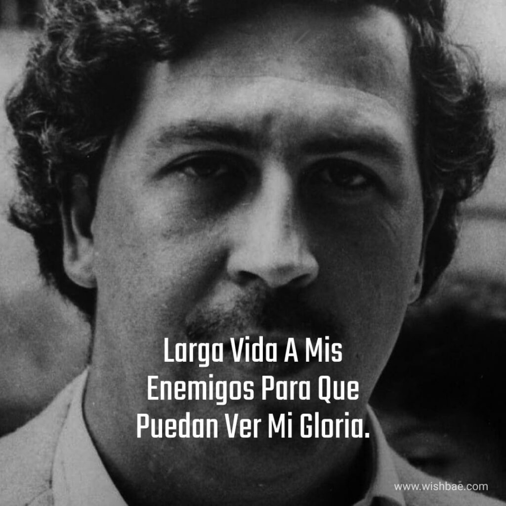 Pablo Escobar in Spanish