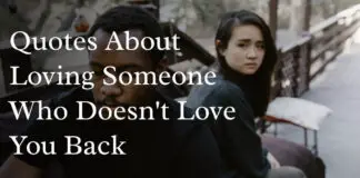 Quotes About Loving Someone Who Doesn't Love You Back