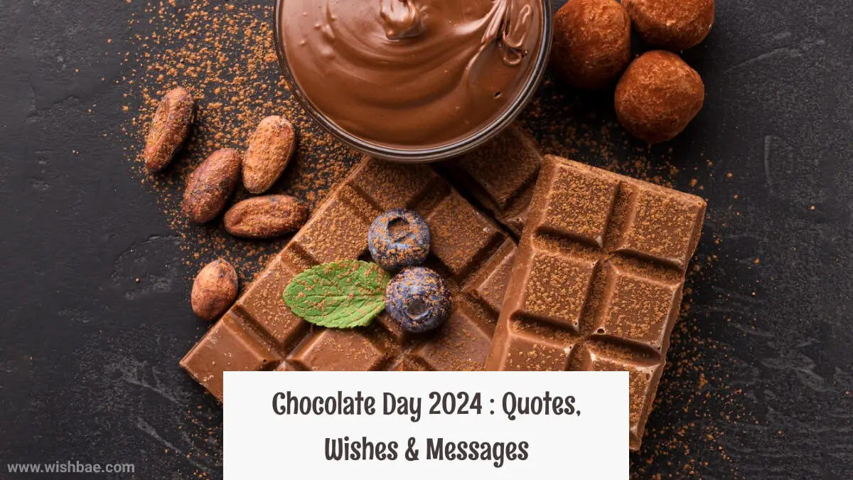 chocolate day wishes 2024