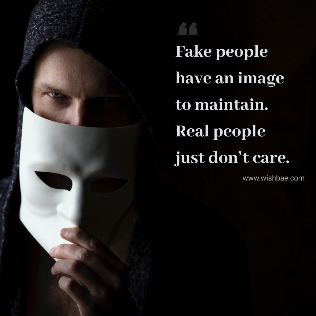 fake people quote